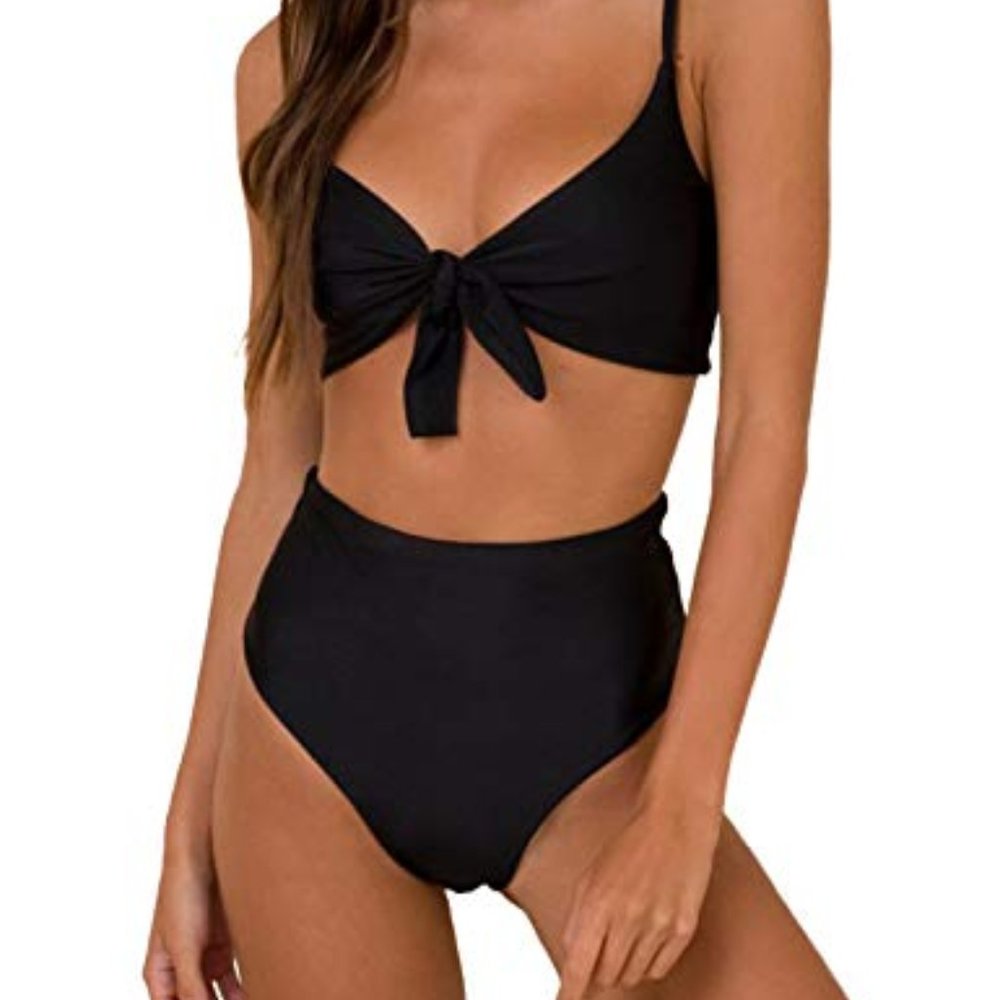 Blooming Jelly Womens High Waisted Bikini Set